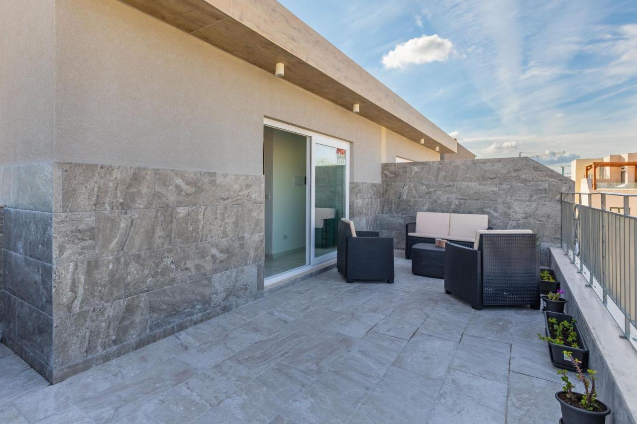 Terrace View-Stylish Two Bedrooms Fully Ac-Wifi Penthouse Msida Exterior photo