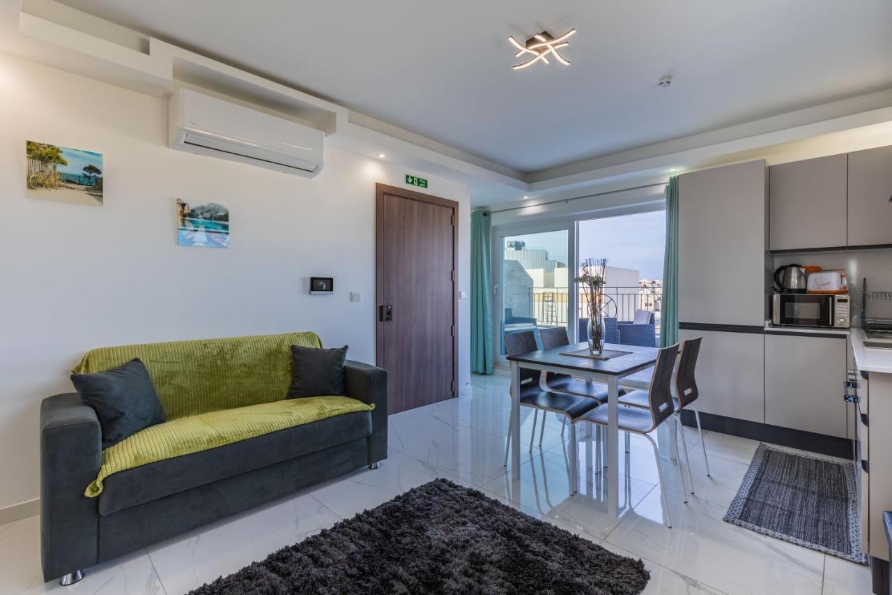 Terrace View-Stylish Two Bedrooms Fully Ac-Wifi Penthouse Msida Exterior photo