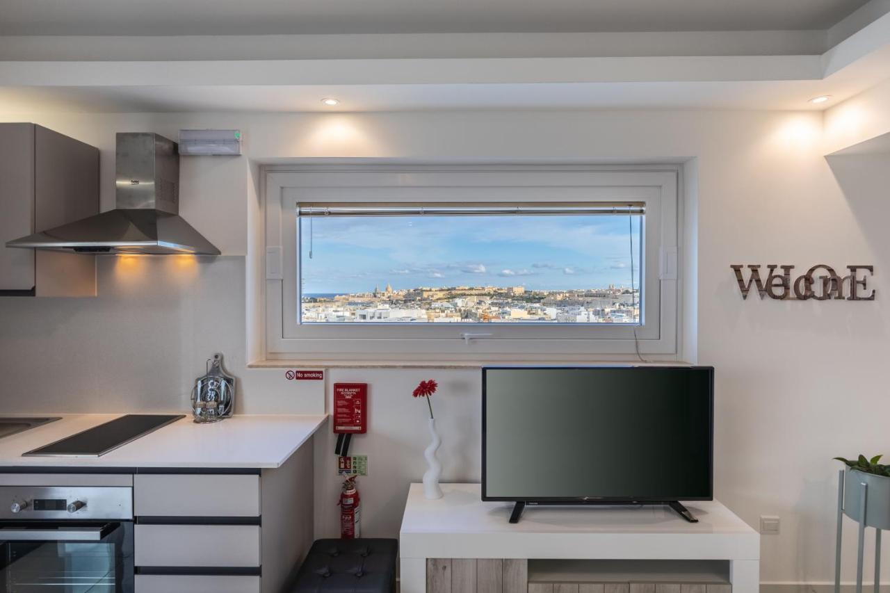 Terrace View-Stylish Two Bedrooms Fully Ac-Wifi Penthouse Msida Exterior photo